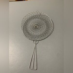 Silver Wire Mesh Skimmer